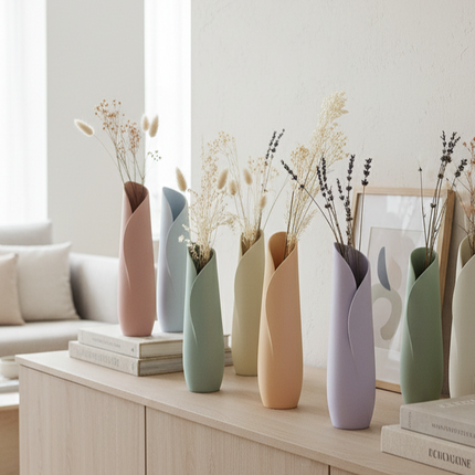 Elegantiška Siaura Vaza