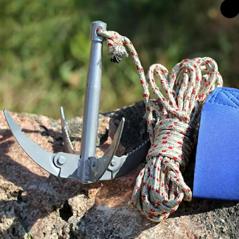 Sulankstomas universalus inkaras su 20 m virve