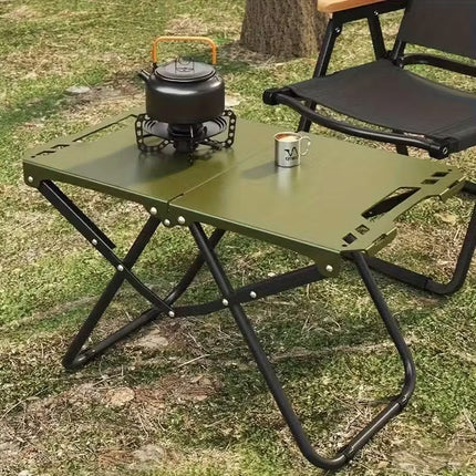 Metalinis Sulankstomas Žvejybos ir Kempingo Staliukas