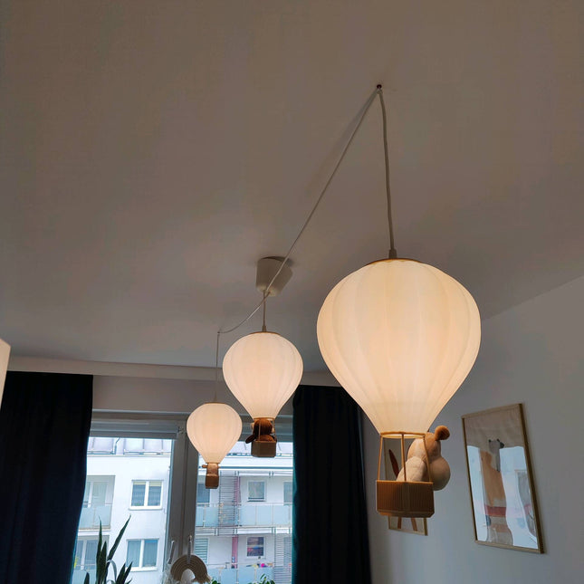 Pakabinamo Šviestuvo Gaubtas „Mielas Oro Balionas“ – 18 cm