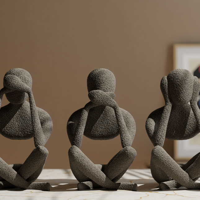 Moderni Trijulė - Negirdėti, Nematyti, Nesakyti