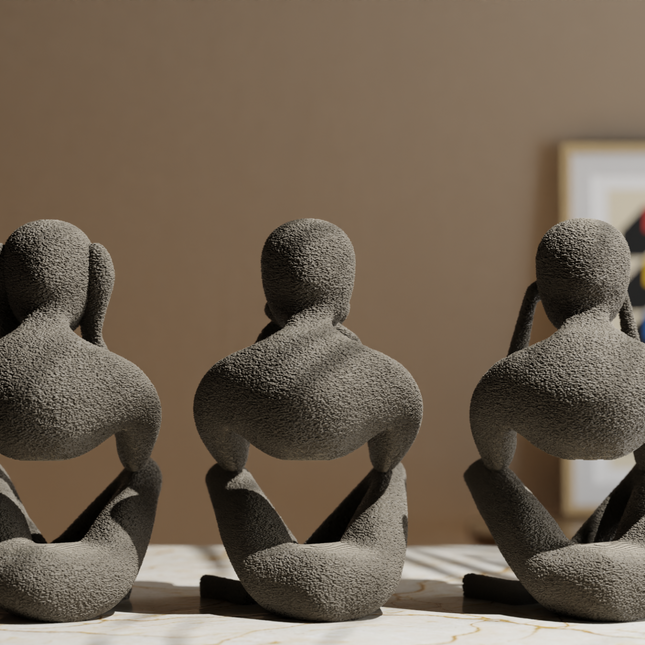 Moderni Trijulė - Negirdėti, Nematyti, Nesakyti