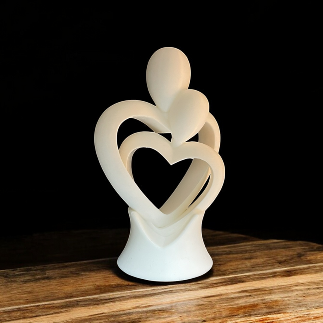 „Soulmates“ – Abstrakti Įsimylėjėlių Skulptūra