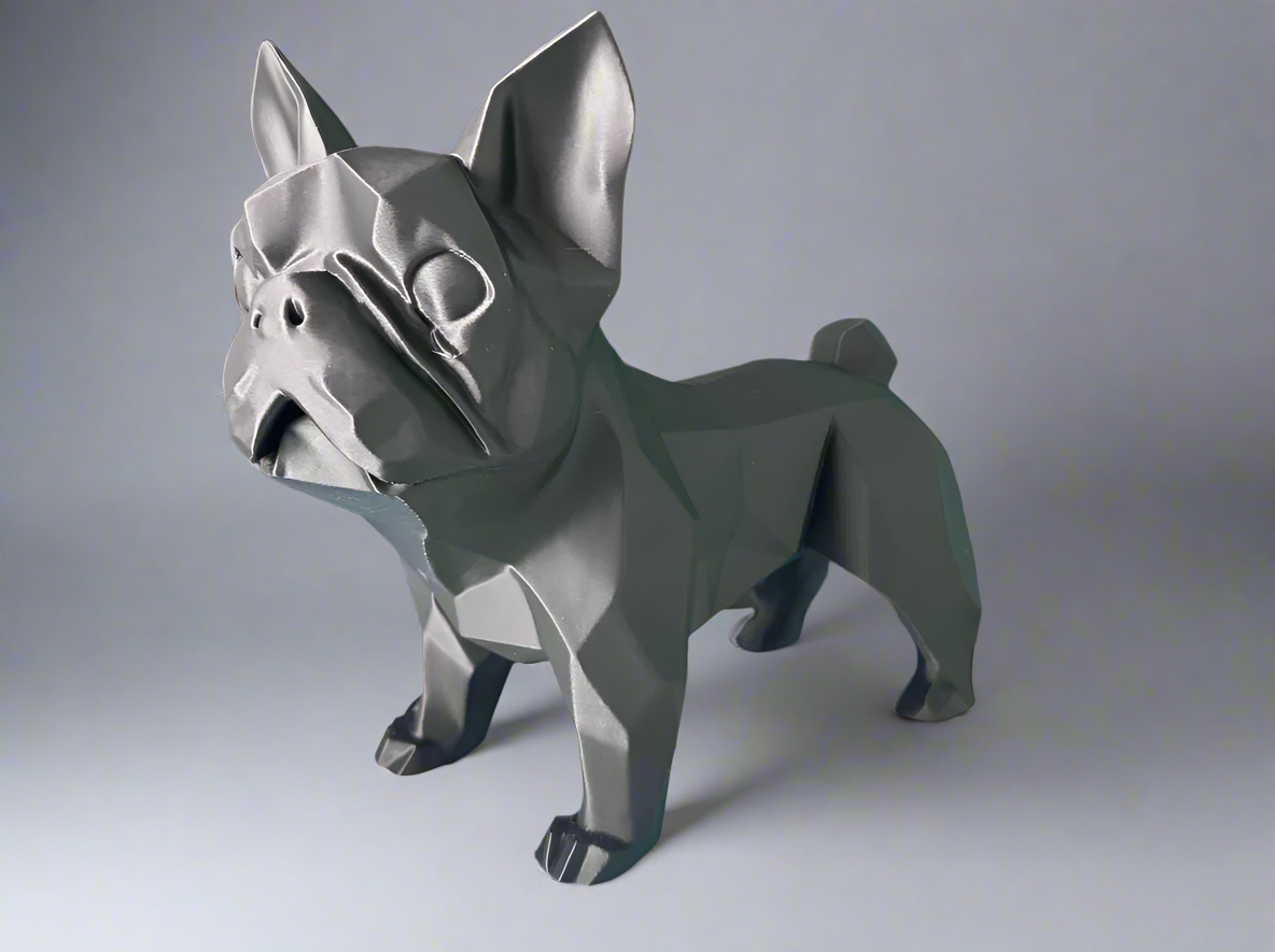 Prancūzų buldogo statulėlė