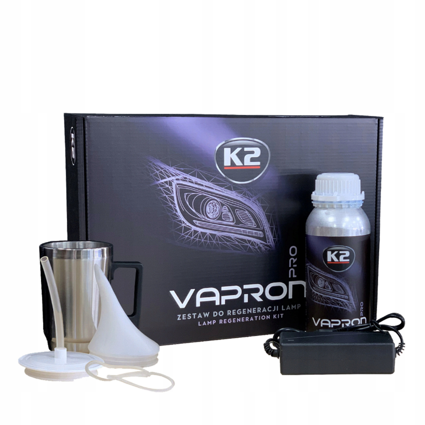 K2 Vapron Automobilinių Žibintų Regeneracijos Rinkinys