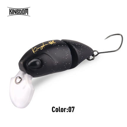 Kingdom Dviejų Dalių Mikro Vobleris (37mm, 2.3g) – Plaukiantis C07