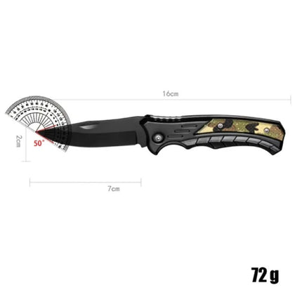Taktinis sulankstomas peilis „Shadow Blade“ – Nerūdijantis plienas (16 cm)