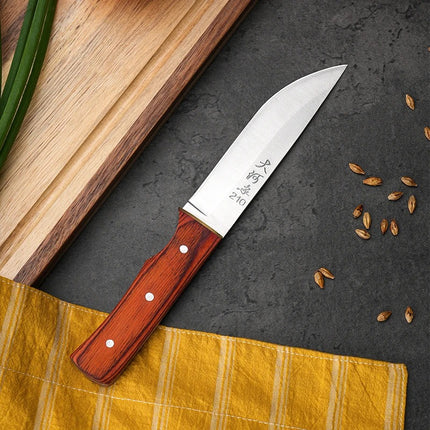 Universalus Nerūdijančio Plieno Peilis su Dėklu – „Craftsman Edition“ (21 cm)