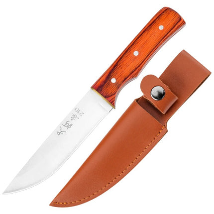 Universalus Nerūdijančio Plieno Peilis su Dėklu – „Craftsman Edition“ (21 cm)