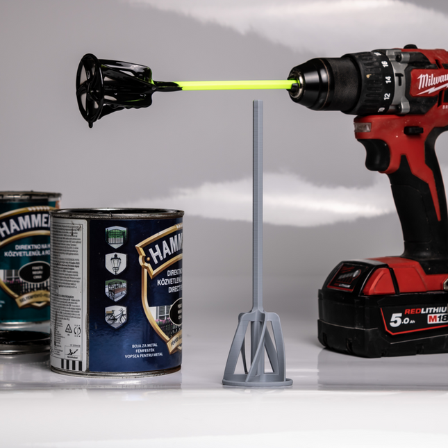 Suktuko maišyklės adapteris dažams