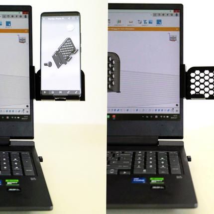 Monitoriaus Šoninis Laikiklis Telefonui