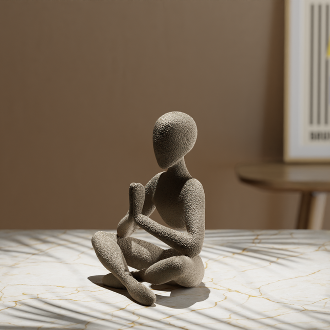 Maldos/Kontempliacijos Skulptūra: Gilus Susikaupimas