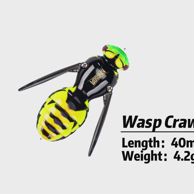 Kingdom Wasp Crawl 05 – Nr. 1 Šapalų Masalas Europoje (2026 m. Sezonas)