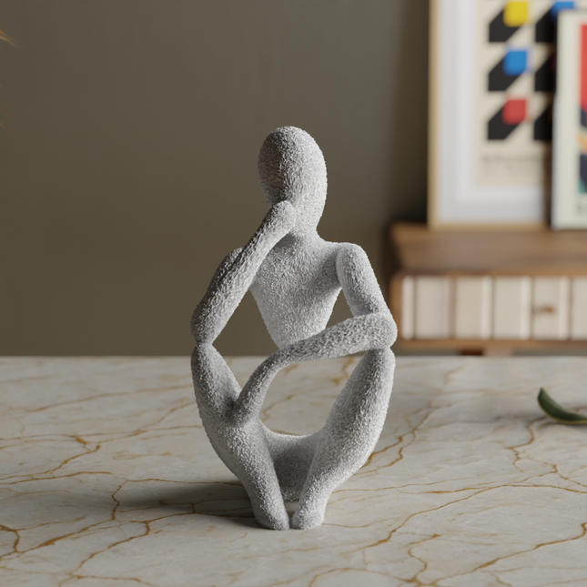 Mąstytojas – Minimalistinė Skulptūra