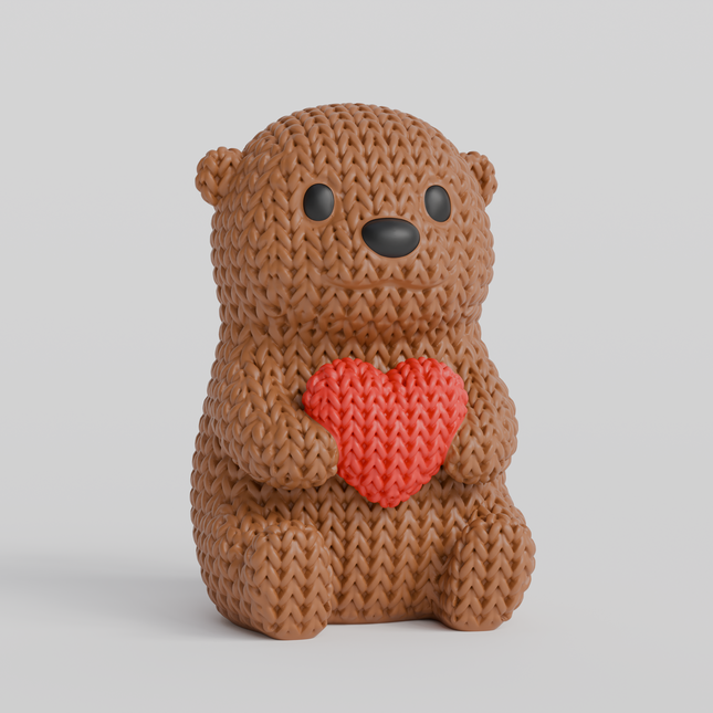 „Jaukioji Ūdra“ su Širdimi – Meilės ir Švelnumo Simbolis