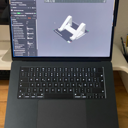 „AirLift M2“ Elegantiškas Nešiojamojo Kompiuterio Stovas – Sukurtas „MacBook Air“