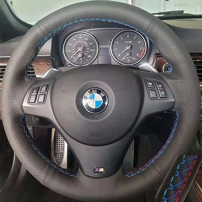 BMW M-Sport Odinis Vairo Užvalkalas / Apšiuvimo Komplektas (E90, E91, E92, E93, E81, E82, E87, E88, X1 E84) – Su M Siūle